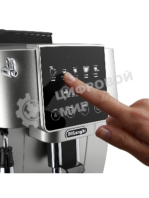 Кофемашина автоматическая DeLonghi ECAM220.31.SB черный/серебристый, исп. кофе - молотый/зерновой, 1.8 л, 1450 Вт, 15 Бар.