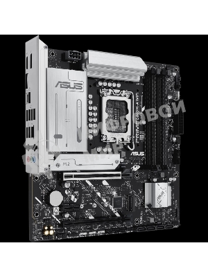 Материнская плата ASUS PRIME B860M-A WIFI, LGA 1851, Intel B860, 4xDDR5, 4xSATA, 2xM.2, 1xPCIe 5.0 x16, 1xPCIe 4.0 x16, 1xPCIe 4.0 x1, 2xDP, 1xHDMI, 1x 2.5Gb LAN, 1xUSB-C 20Gbps, 1xUSB-A 10Gbps, 2xUSB-A 5Gbps, 4xUSB-A 2.0, 3x3.5 мм, 7.1, micro-ATX.