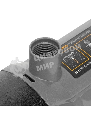 Насос фонтанный Denzel FNP31-24 31 Вт, подъем 2,4 м, 1500 л/ч, колокольчик/2 каскада/гейзер