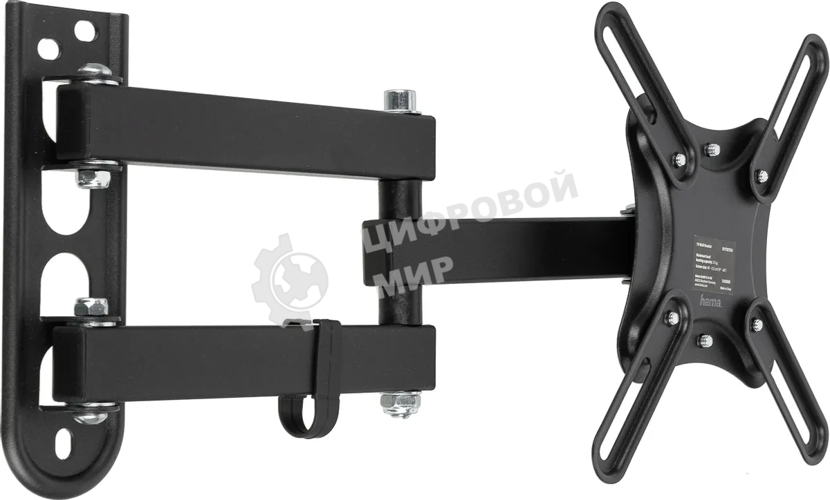 Кронштейн для телевизора Hama R1 118154 черный, 19