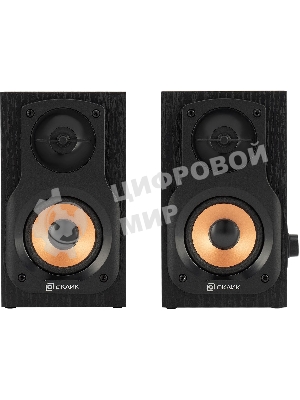 Акустическая система Oklick OK-162 2.0 темное дерево 8Вт