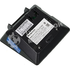 Телефон беспроводной (DECT) Panasonic KX-TG1711RUB черный АОН, Caller ID,12 мелодий звонка,подсветка дисплея,поиск трубки