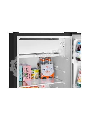 Холодильник Maunfeld MFF83B черный мат. однокамерный 85л