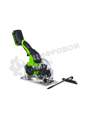 Циркулярная пила аккумуляторная GreenWorks G24MCS 24В, бесщеточная, без АКБ и ЗУ (1501207)