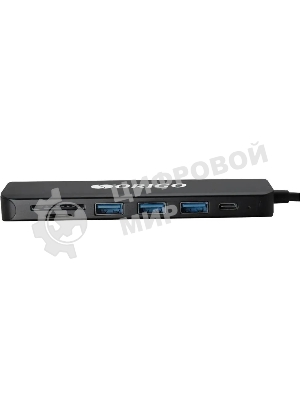USB-концентратор ORIGO USB-C, 3xUSB 3.0, 1xUSB-C/PD 3.0, 1xHDMI, слот SD/TF/microSD