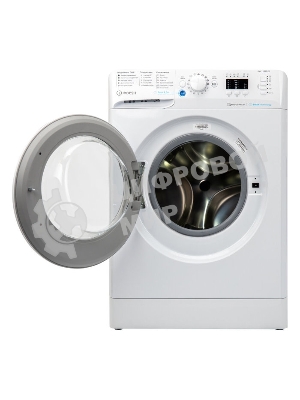 Стиральная машина Indesit BWSA 6109 WWV RU белый, загрузка фронтальная 6 кг, 1000 об/мин, класс: A