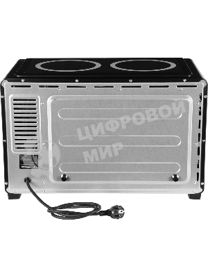 Мини-печь Hyundai MIO-HY086 38 л, 1600 Вт, черный