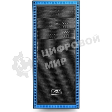 Компьютерный корпус Deepcool TESSERACT BF (one black fan) без БП, черный, ATX