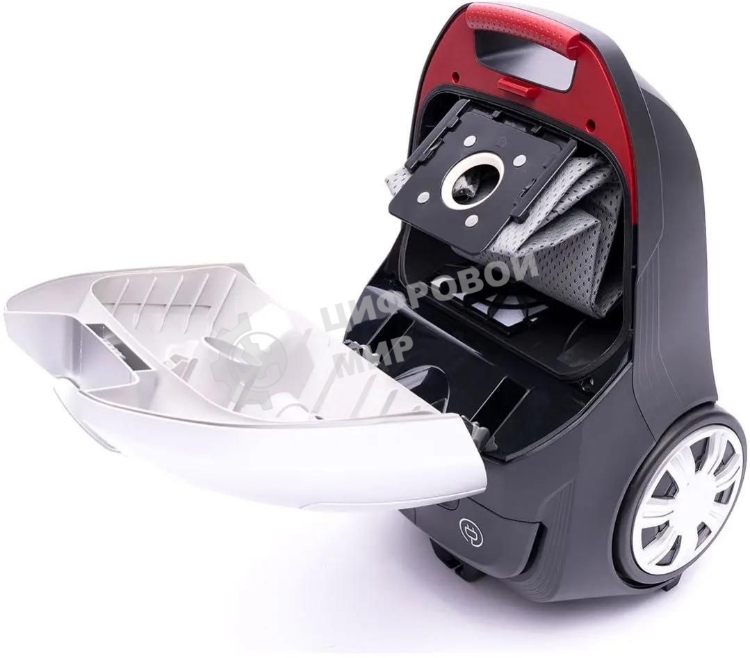 Пылесос Sharp ECJB19RS серебристый, 350/1900 Вт, уборка сухая, пылесборник мешок 2.3 л