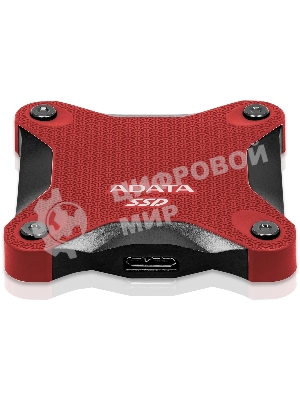 Внешний SSD ADATA SD620, 512Gb, USB 3.2 Gen 2 Type-A, R/W 520/460, красный