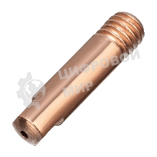 Токосъемный наконечник под проволоку Denzel 1,2 мм, М5х24, E-CU, 20 шт для MIG горелки тип 15