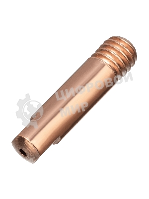 Токосъемный наконечник под проволоку Denzel 1,2 мм, М5х24, E-CU, 20 шт для MIG горелки тип 15