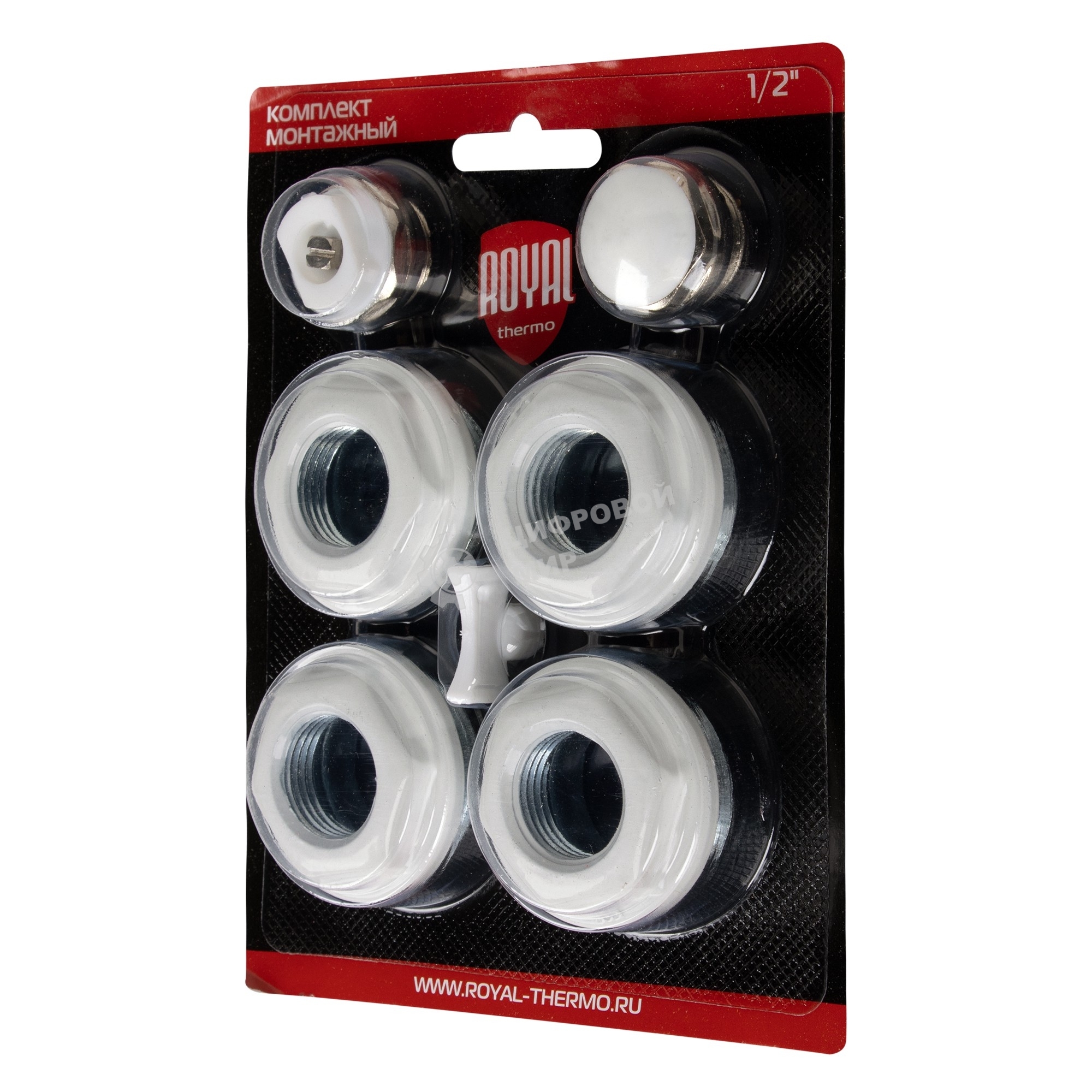 Комплект монтажный Royal Thermo 1”х 1/2