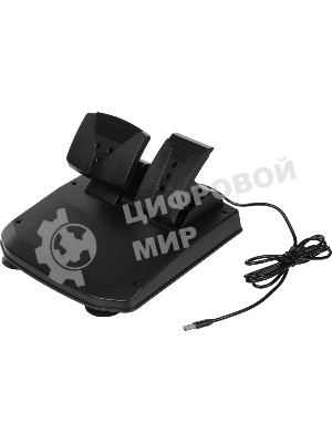 Игровой руль DEFENDER (64067) Rager черн,PC/PS/Xbox/Switch,педали