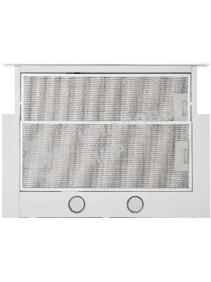 Вытяжка встраиваемая Maunfeld Ouse Touch Glass 60 белый, 60 см, 750 куб. м/ч, 48 дБ