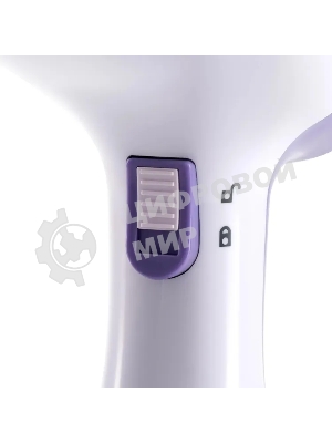 Отпариватель Vitek VT-2660 белый/фиолетовый, 1600 Вт, 30 г/мин, 250 мл
