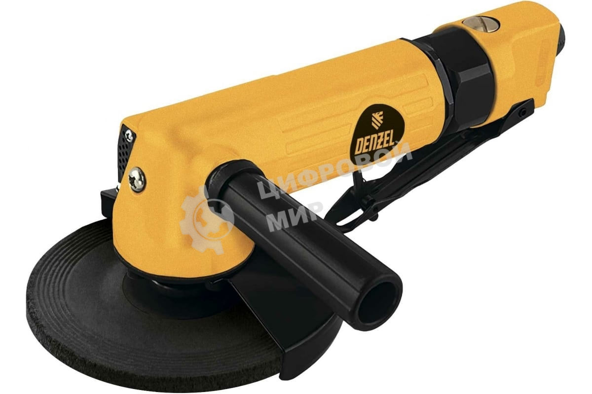 Пневматическая углошлифовальная машина Denzel AG125, 11000 об/мин, 125 мм, 186 л/мин