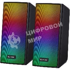 Акустическая система 2.0 Defender Spitfire black (6Вт, питание от USB, bluetooth)