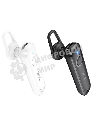 Моно-гарнитура Hoco E63 черный, внутриканальный (моно), Bluetooth, заушное крепление, до 10 ч