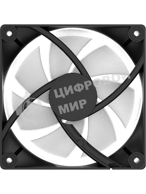 Вентилятор для корпуса Ocypus Delta F12 BK, 120x120x25мм, 4-PIN PWM, 500-2000 RPM, 29 DBA MAX, HYDRO BEARING