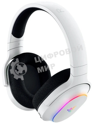 Гарнитура Razer Barracuda X Chroma белый, беспроводная, радиоканал, до 70 ч, съёмный микрофон, подсветка