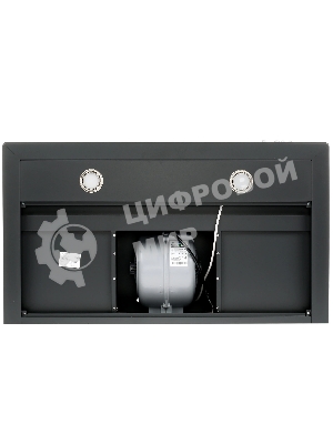 Вытяжка каминная Elikor Квадра 90П-650-К3Д антрацит, 90 см, 650 куб. м/ч, 56 дБ