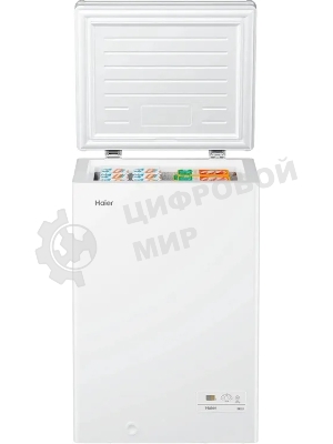 Морозильный ларь Haier HCE100R, белый, 98л