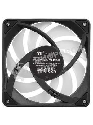 Вентилятор для корпуса Thermaltake CT140 EX Sync Reverse ARGB 140х140x25 черный 4-pin 32.8дБ (упак.:3шт) (CL-F193-PL14SW-A) Ret