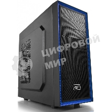 Компьютерный корпус Deepcool TESSERACT BF (one black fan) без БП, черный, ATX