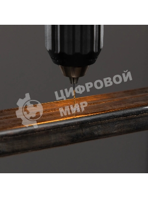 Набор сверл по металлу Denzel 1-10 мм, HSS-Tin, Golden Tip, 10 шт