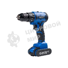 Дрель-шуруповерт Oasis ASU-14V Pro, 14,4 В, 2 Ач, 45 Нм, бесщеточный, ударный
