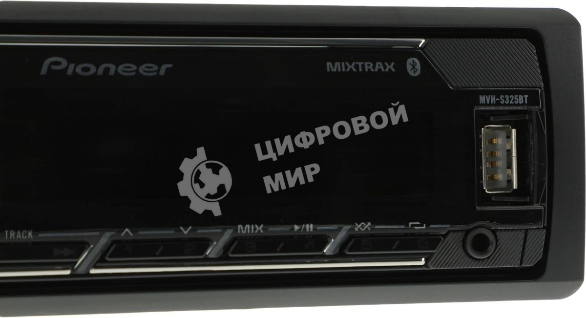 Автомагнитола Pioneer MVH-S325BT 1DIN 4x50Вт