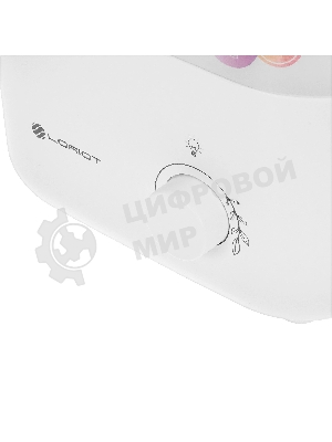 Увлажнитель воздуха LORIOT Light LHS-C300M белый, 25 м², 3 л, ультразвуковой, ароматизация, верхний залив воды, регулировка интенсивности, механическое управление, подсветка
