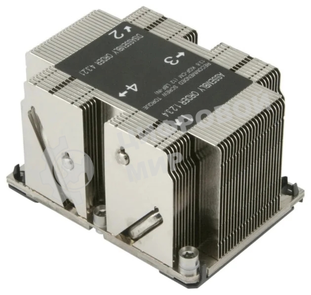 Пассивный кулер Alseye AS3647-P4HCAL2U-JYR81 серебристый, алюминий, 205 Вт