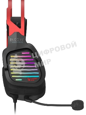 Гарнитура Bloody G560 красный/чёрный, проводная, подсветка