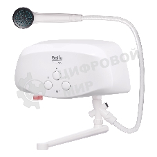 Водонагреватель проточный Ballu 3-Logic TS (5,5 kW) - кран+душ