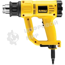 Фен технический DeWalt D264142000Вт 50-600С 650л/мин + насадки