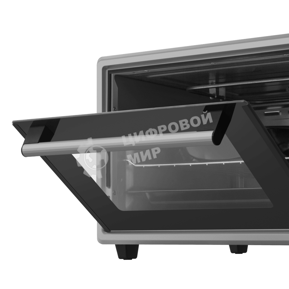 Мини-печь Maunfeld MMO-373MGR01 серый, 37 л, 1400 Вт