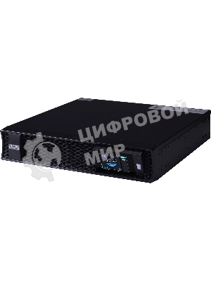 Источник бесперебойного питания Powercom Next, On-Line, 1000VA/1000W, Rack/Tower, 8*IEC320-C13, LCD, Serial+USB, SmartSlot, подкл. доп. Бат.