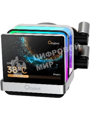 Система жидкостного охлаждения Ocypus Sigma L36 PRO WH IPS Display/ white/ 310W/ All Intel/ AMD AM* / Screws