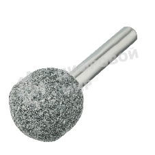 Шарошка абразивная Denzel шар, 19 мм, для дрели, хвостовик d6 мм, 63С