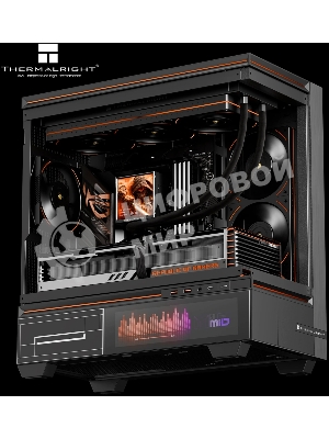 Система водяного охлаждения Thermalright Peerless Vision 360 UB Soc-AM5/AM4/1200/1700/1851 черный 4-pin 28.1dB Al Ret (P-VISION-UB-360-BL-ARGB)