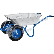 Усиленная тачка Зубр ПТ-350 строительная двухколесная 39913