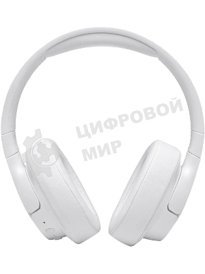 Беспроводные/проводные наушники JBL Tune 770NC белый, полноразмерные, Bluetooth + проводной, активное шумоподавление, до 70 ч