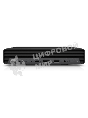 Мини ПК HP ProDesk 400 G9 Mini i3 13100T (2.5) 8Gb SSD 256Gb UHDG 730 Free DOS GbitEth WiFi BT 90W мышь клавиатура черный (935X8EA)