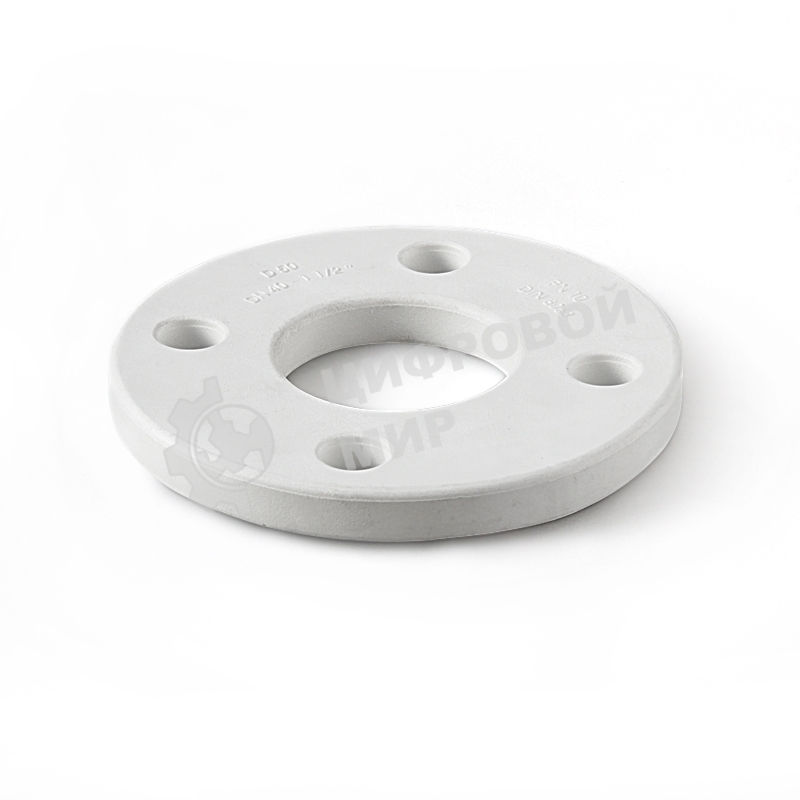 Фланец 25 пластиковый полипропиленовый PPR белый PRO AQUA