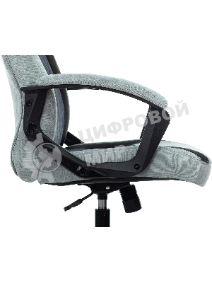 Кресло Бюрократ VIKING 6 KNIGHT BL FABRIC синий, ткань, 120 кг, механизм качания