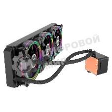 Система жидкостного охлаждения Alseye H360-4.0 черный, 120 мм, алюминий, 2000 об/мин, 35.2 дБ, 4 pin, 210 Вт