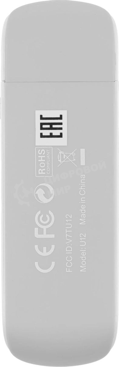 Адаптер Wi-Fi Tenda U12 (USB3.0, WLAN 1300Mbps, 802.11ac) 1x int Antenna