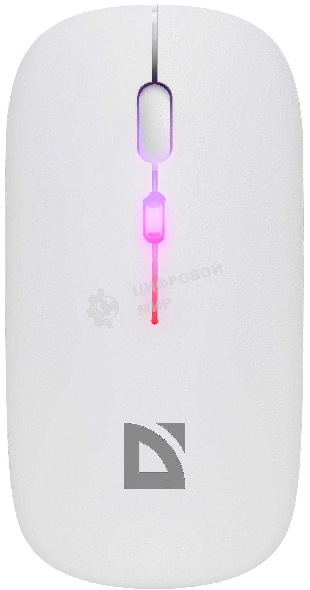 Мышь беспроводная Defender Coda MB-261 белый, 1600 dpi, радиоканал, Bluetooth, USB, кнопки - 4